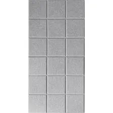 Панель UG Home самоклеящаяся фетровая 300x300x9мм ФП.2-СРМ (2шт, серый шелк)