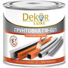 Грунтовка Dekor ГФ-021 (1.8кг, белый)