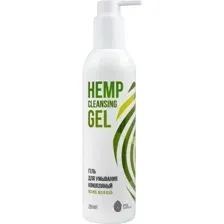 Гель для умывания 1753 Cosmetics Hemp Cleansing Gel, конопляный, 250 мл