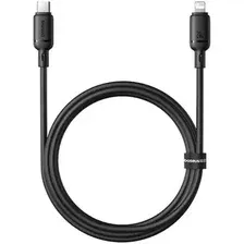 Кабель Baseus CB000113 Silky / P10377703113-00 (1м, черный)