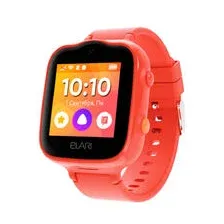 Детские часы Elari KidPhone 4G Bubble (Красные)