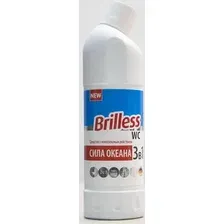 Средство для сантехники Brilless 3 в 1 Сила океана 1 л