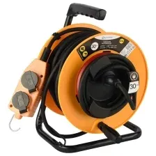 Удлинитель на катушке 30 м прорезиненный Electraline (49211)