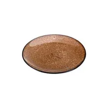 Тарелка мелкая керамическая "Bubble Brown" 27 см BB102399