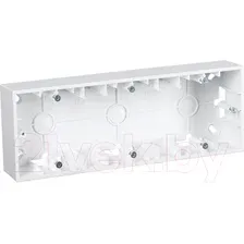 Коробка открытого монтажа Simon 1590753-030 (белый)