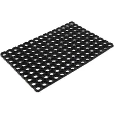 Придверный коврик Vortex 50x80 20002 (черный)