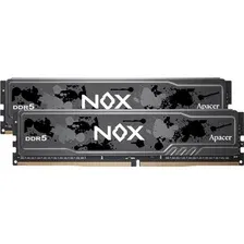Оперативная память Apacer NOX 2x16ГБ DDR5 5600 МГц AH5U32G56C522MBAA-2