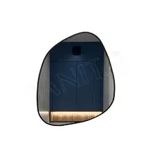 Зеркало Emze 72x90 / LED.UV.NF.72.90.CHE.SW.4K (черный УФ-окантовкой и подсветкой)