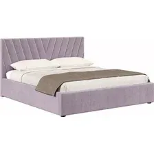 Кровать Хочу Домой Палермо с ПМ 180x200 (лаванда велюр 108)