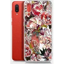 Чехол для телефона BoraSCO ArtWorks для Samsung Galaxy A02 51364 (прозрачный/рисунок)