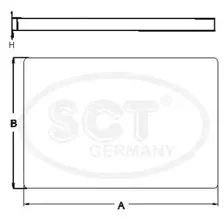 Салонный фильтр SCT germany SAK113