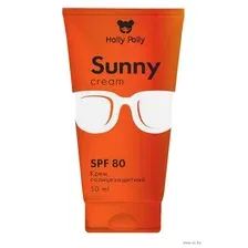 Крем солнцезащитный Holly Polly Для лица и тела Sunny SPF 80 (50мл)
