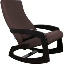 Кресло-качалка Glider Гелакси М (коричневый/венге)