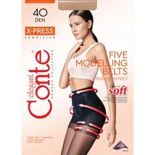 Колготки женские CONTE X-Press, бронзовый, размер 3, 40