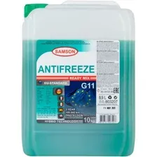 Антифриз готовый к применнению Samson EU-Standard G11 зеленый, 10 кг, Беларусь