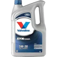 Моторное масло Valvoline SynPower MST C4 5W30 / 872771 (5л)
