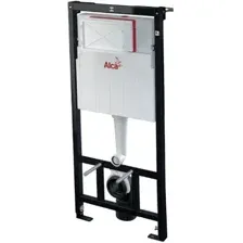 Инсталляция для унитаза Alcaplast AM101/1120 с клавишей смыва Thin M571