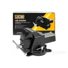 Тиски стальные поворотные с наковальней 4-100мм JCB6540304 JCB