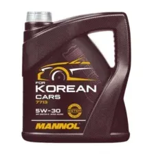 Масло моторное MANNOL 7713 for Korean Cars SAE 5W-30 4л