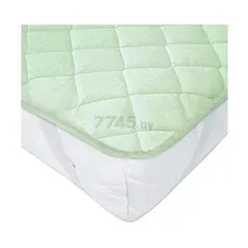 Наматрасник VEGAS Protect Cotton S4 фисташковый 120х200 см