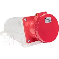 Розетка силовая EKF 135 3РРЕN 63А 380В IP67