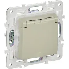 Розетка IEK Skandy SK-R16-16-44-K10 (бежевый)