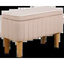 Банкетка MONOFIX Амма с ящиком (бежевый №18)