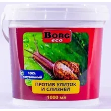 Средство от насекомых Borg Eco против улиток и слизней 1 л