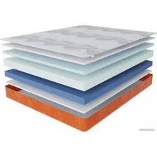 Матрас Stolline Гранат Warmer в скрутке, в чехле 160x190