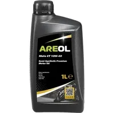 Моторное масло Areol Moto 4T 10W-40 1л