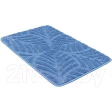 Коврик для ванной Shahintex Актив icarpet 60x90 001 / 890511 (синий 56)