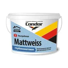 Краска Condor Mattweiss (5 л)