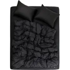 Комплект постельного белья Urban Family Графит 1.5сп 70x70 / 812