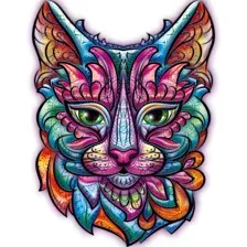 Сувенирный пазл "Кот"