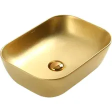 Умывальник Abber Rechteck AC2200MMG (золото матовое)