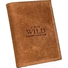 Портмоне Always Wild N4-P-CHM-1003 (коньячный)