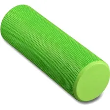 Массажный ролик-валик Indigo Foam Roll IN021 (зеленый)