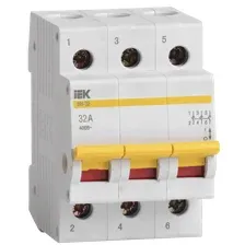 Выключатель нагрузки IEK ВН-32 3Р 32А MNV10-3-032