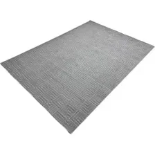 Ковер для жилой комнаты Radjab Carpet Сканди Сизаль Прямоугольник 10658A 13033RK (2x2.9, Grey/Grey)
