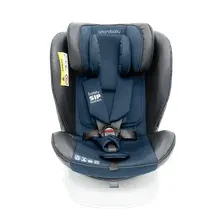 Детское автокресло Amarobaby Champion Isofix AMARO-2008CH-Se/Si (серый/синий)