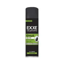 Гель для бритья Exxe Черный очищающий (200мл)