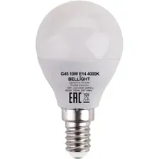 Светодиодная лампочка Bellight G45 10W 4000K E14
