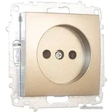 Розетка Elbi Zena-Vega 609-011400-215 (титан)