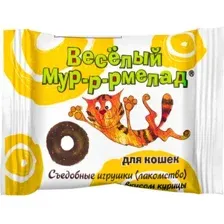 Лакомство для кошек Veda Веселый мур-р-рмелад с курицей 6 г