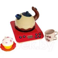 Кухонная плита игрушечная Bondibon Кухня и чистота с плитой / ВВ5381