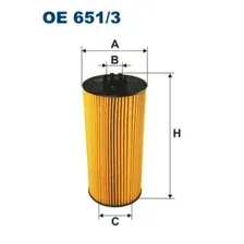 Масляный фильтр FILTRON OE651/3