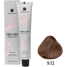 Крем-краска Adricoco Miss Adri 9.12 (100мл, очень светлый блонд пепельный перламутровый)