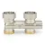 Узел нижнего подключения Varmega 3/4"EKх3/4"EK НР-ВР VM13951 (перекрестный)