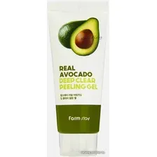  FarmStay Пилинг для лица Real Avocado Deep Clear Peeling Gel 100 мл