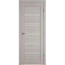 Межкомнатная дверь Atum Pro Х28 70x200 (stone oak, стекло white cloud)